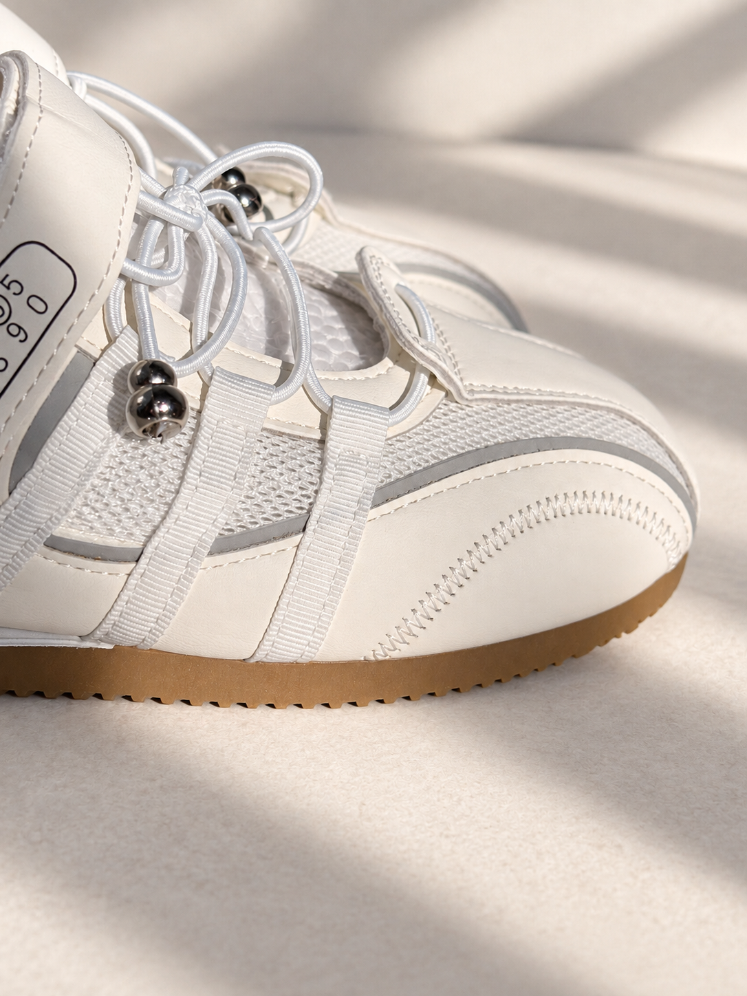 WHITY – Basket ballerine blanche