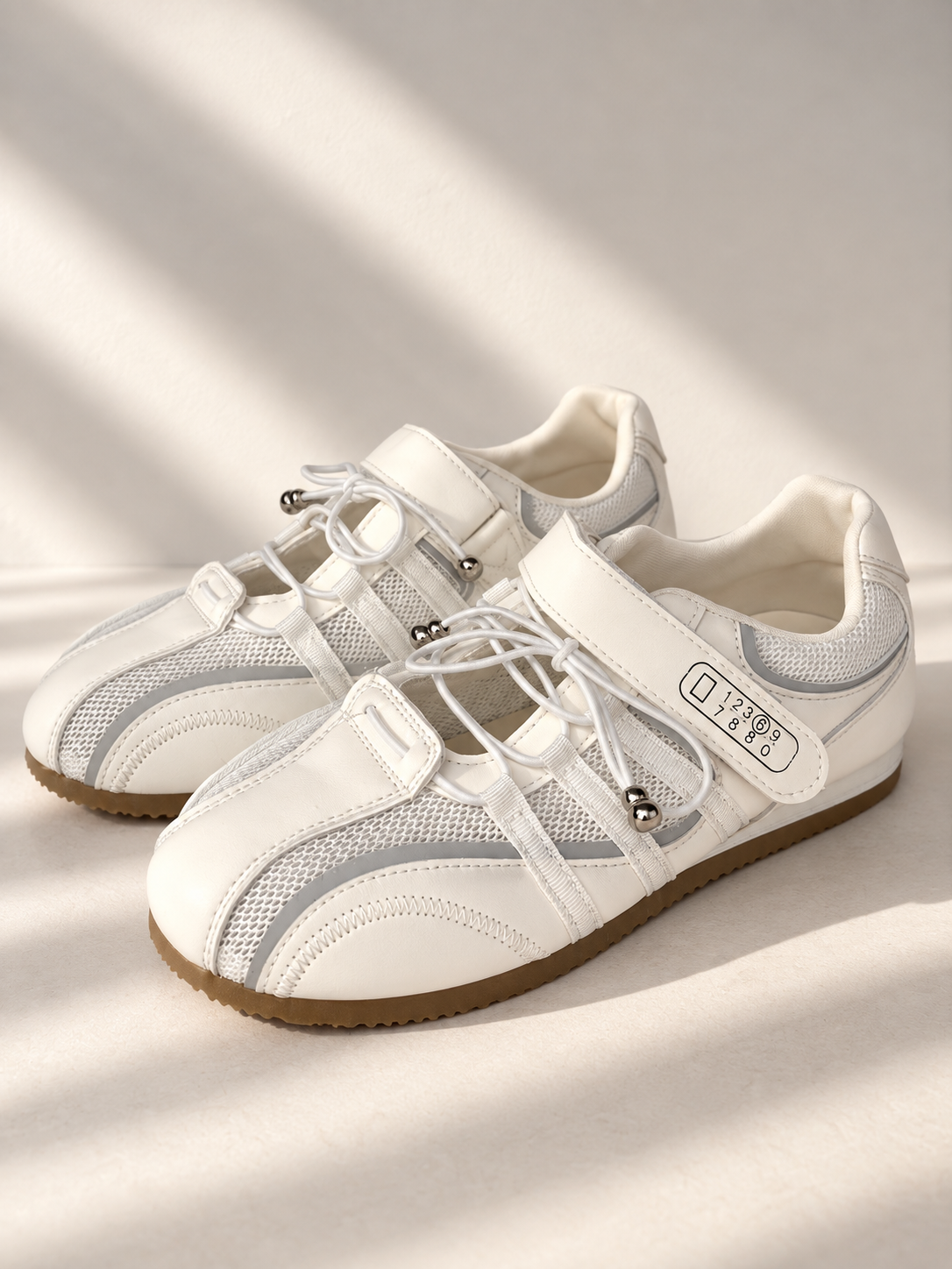 WHITY – Basket ballerine blanche
