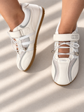 WHITY – Basket ballerine blanche