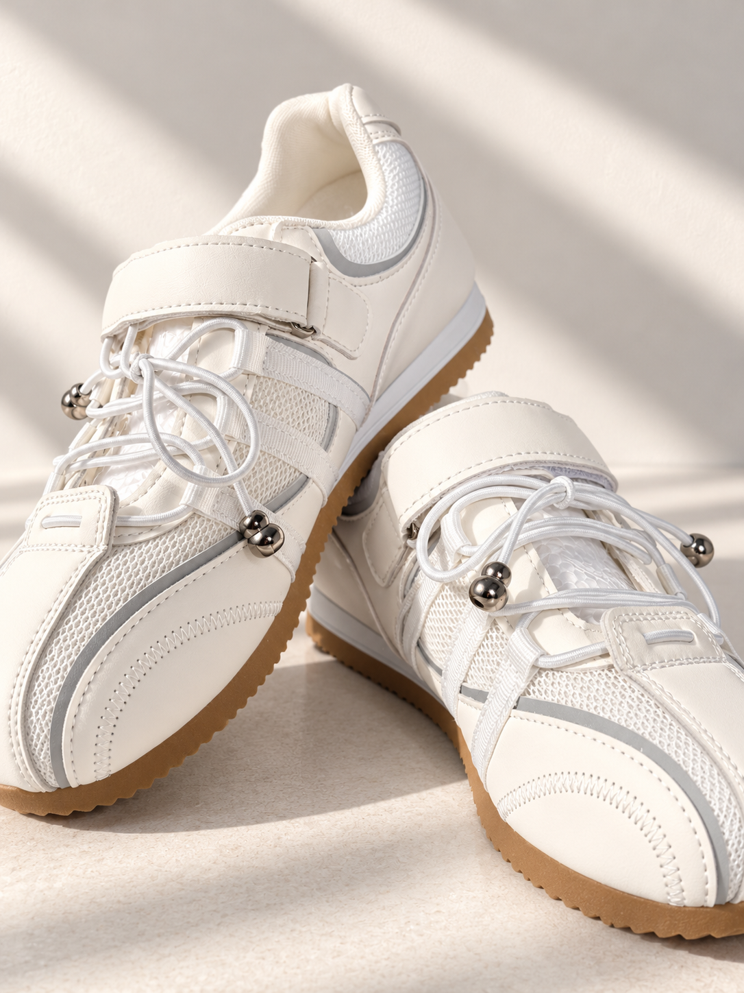 WHITY – Basket ballerine blanche